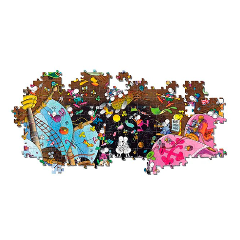 CLEMENTONI 36527 Puzzle 6000 Pcs Mordillo The Kiss
