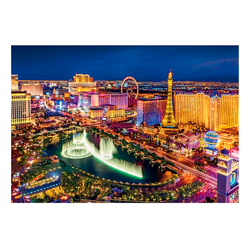 CLEMENTONI 36528 Puzzle 6000 Pcs HQ Collection Las Vegas