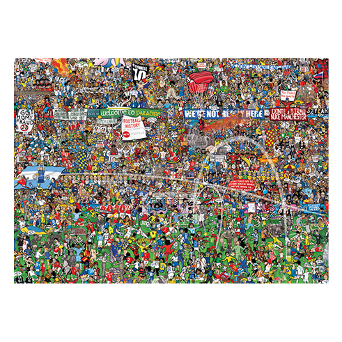 HEYE 29205 Puzzle 3000 Pcs Bennett - Football History