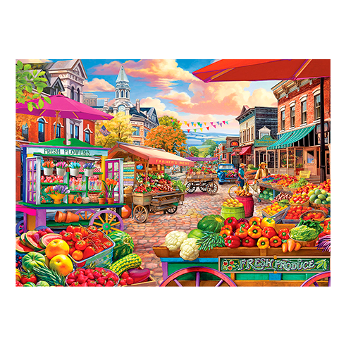 EUROGRAPHICS 6000-5860 Puzzle 1000 Pcs Market Day