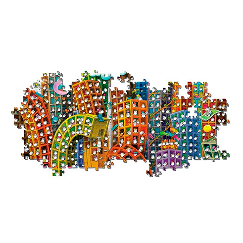 CLEMENTONI 32565 Puzzle 2000 Pcs Mordillo The Jungle