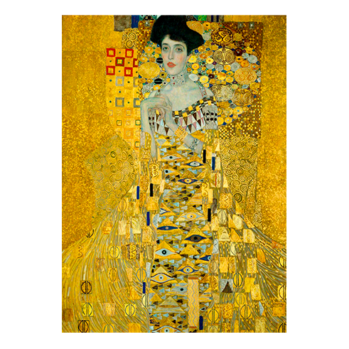 BLUEBIRD F-60219 Puzzle 1000 Pcs Gustave Klimt - Adele Bloch-Bauer I, 1907