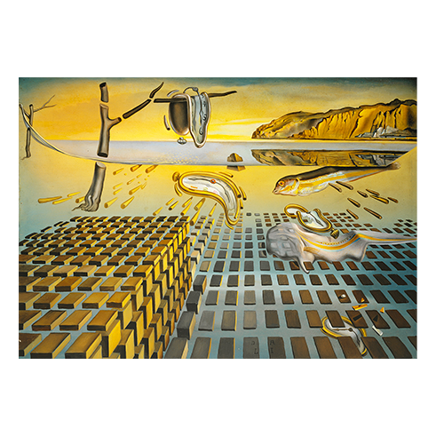 BLUEBIRD F-60330 Puzzle 1000 Pcs Salvador Dalí - The Corpuscular Persistence of Memory, 1952-1954