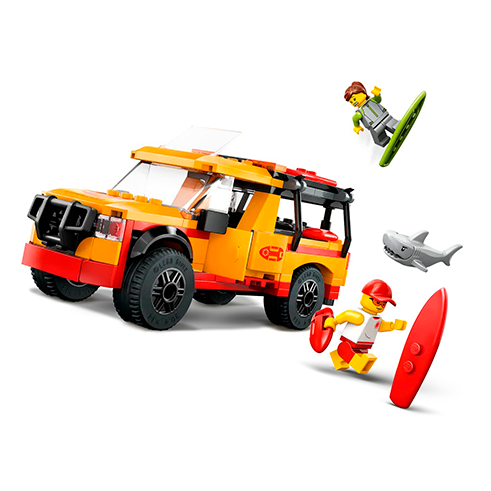 LEGO 60453 City Jipe de Resgate Salva-Vidas