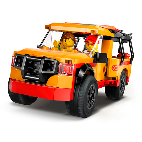 LEGO 60453 City Jipe de Resgate Salva-Vidas
