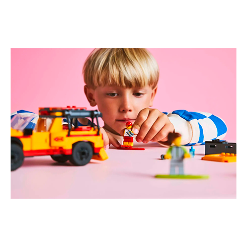 LEGO 60453 City Jipe de Resgate Salva-Vidas