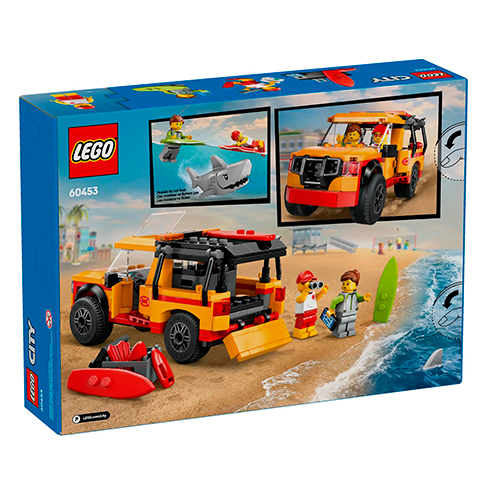 LEGO 60453 City Jipe de Resgate Salva-Vidas