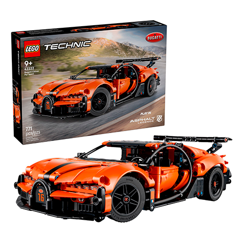 LEGO 42222 Technic Hipercoche Bugatti Chiron Pur Sport