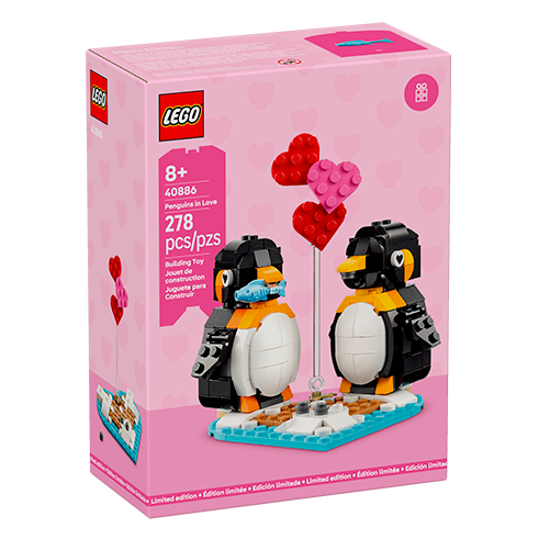 LEGO 40886 Especiales Pingüinos enamorados