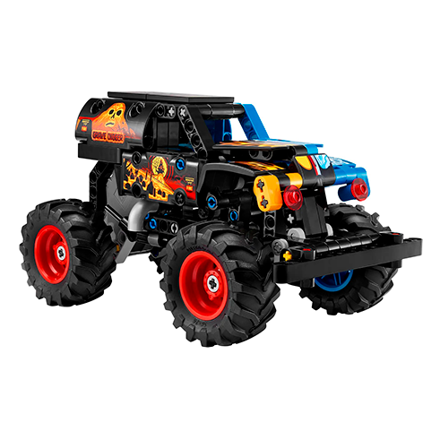 LEGO 42219 Technic Monster Jam Grave Digger Fuego y Hielo