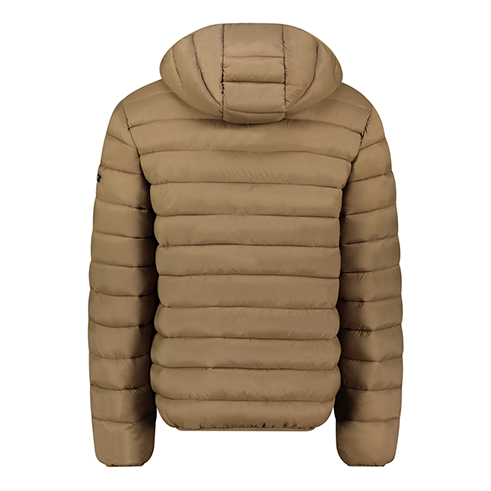 GEOGRAPHICAL NORWAY WZ5975H/GN AMIGOLOR Padded Hooded Jacket Taupe