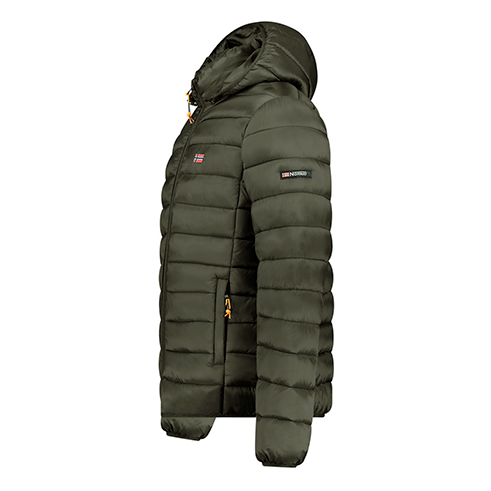 GEOGRAPHICAL NORWAY AMIGOLOR Padded Hooded Jacket Kaki