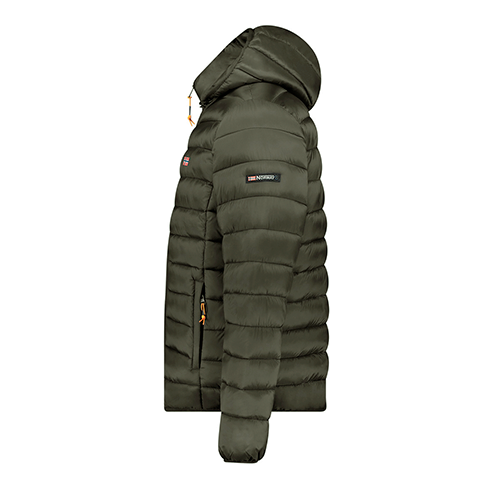 GEOGRAPHICAL NORWAY AMIGOLOR Padded Hooded Jacket Kaki