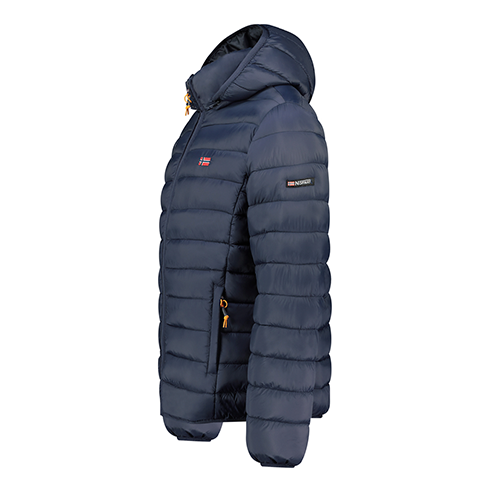GEOGRAPHICAL NORWAY AMIGOLOR Padded Hooded Jacket Dark Blue