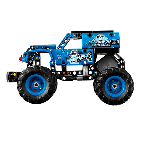 LEGO 42219 Technic Monster Jam Grave Digger Fuego y Hielo