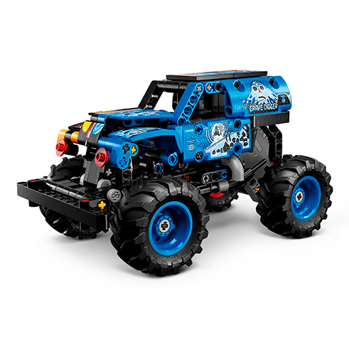 LEGO 42219 Technic Monster Jam Grave Digger Fuego y Hielo