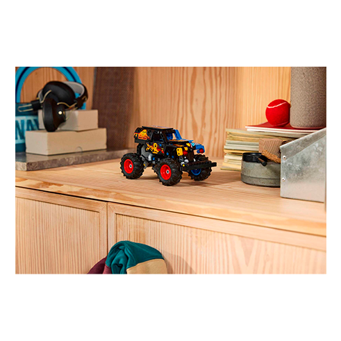 LEGO 42219 Technic Monster Jam Grave Digger Fuego y Hielo