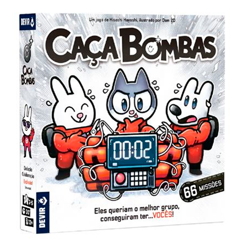 COCKTAIL GAMES BGCABOPT Juego Caza Bombas (PT)