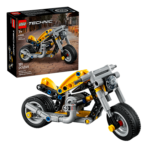 LEGO 42225 Technic Yellow Motorcycle