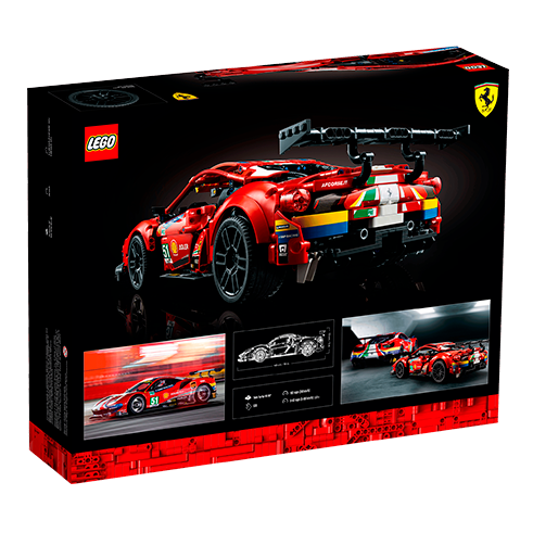 LEGO 42125 Technic Ferrari 488 GTE AF Corse #51