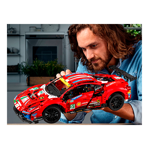LEGO 42125 Technic Ferrari 488 GTE AF Corse #51