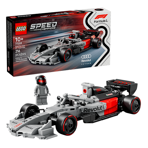 LEGO 77259 Speed Champions Coche de Carreras Audi Revolut F1 Team R26