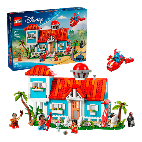 LEGO 43268 Disney Casa da Praia de Lilo e Stitch