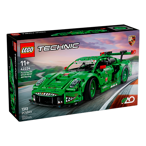 LEGO 42224 Technic Porsche 911 GT3 R REXY AO Racing Car