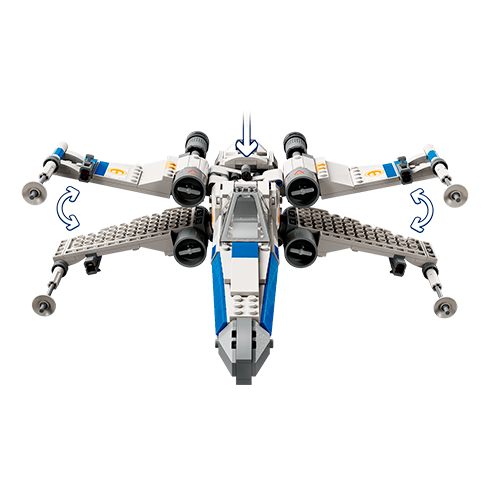 LEGO 75460 Star Wars Caza Estelar Ala-X de la Nueva República