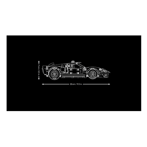 LEGO 42223 Technic 1966 Ford GT40 MKII Race Car