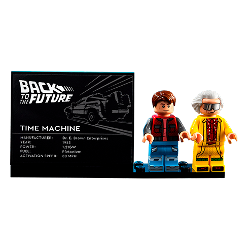 LEGO 10300 Icons Back to the Future Time Machine