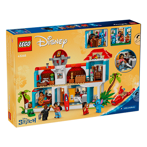 LEGO 43268 Disney Casa da Praia de Lilo e Stitch