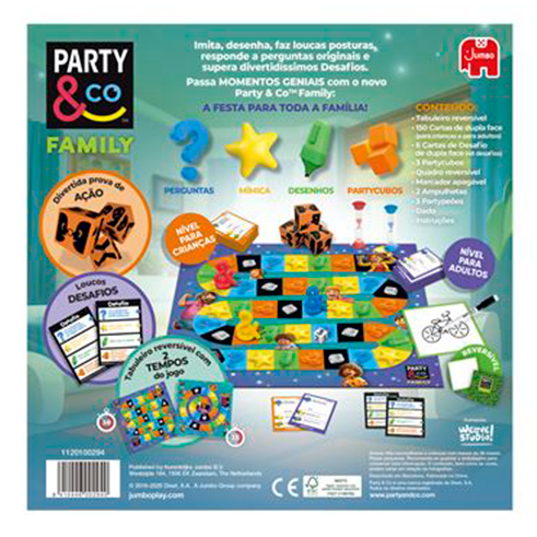JUMBO 100294 Game Party & Co - Family (PT)