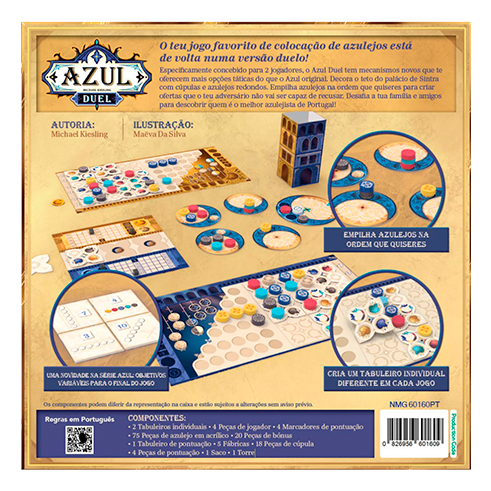 NEXT MOVE NMG60160 Jogo Azul Duel (PT/EN)