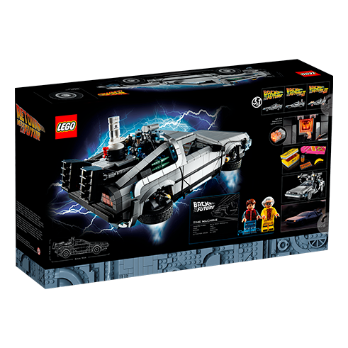 LEGO 10300 Icons Back to the Future Time Machine