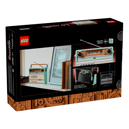 LEGO 10334 Icons Rádio Retro