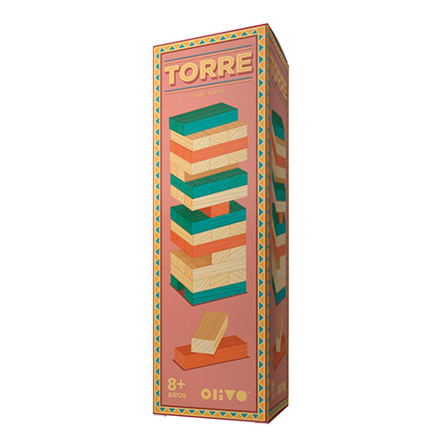 OLIVO 00543 Wooden Tower Game (PT)