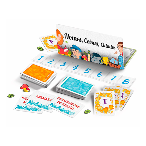 CLEMENTONI 67342 Juego de Nombres, Cosas y Ciudades