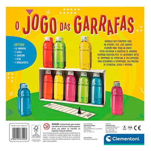 CLEMENTONI 67492 Jogo das Garrafas