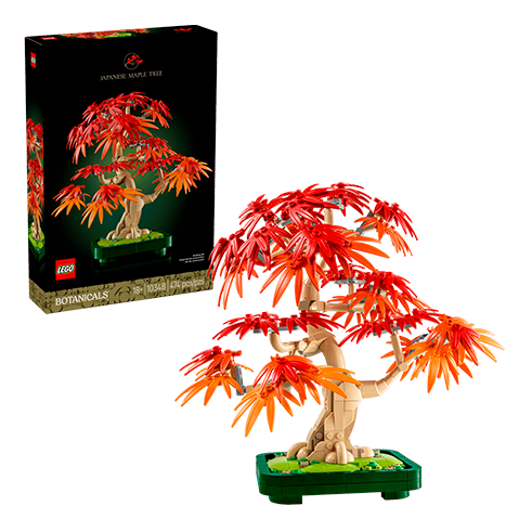 LEGO 10348 Botanicals Bonsái de Arce Rojo Japonés