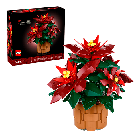 LEGO 10370 Botanicals Flor de Pascua