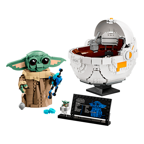 LEGO 75403 Star Wars Grogu with Hover Pram
