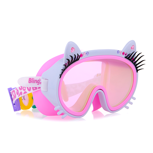 BLING2O 54006 Máscara Natação Clawdia-Purrpersian