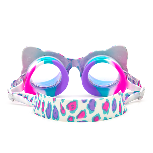 BLING2O 54010 Swimming Goggles Savvy Cat-Purple Patches