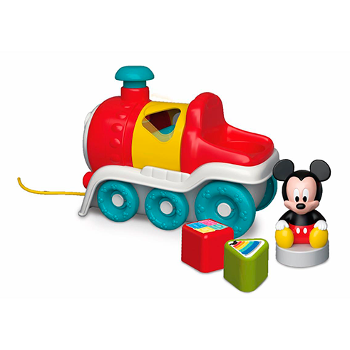 CLEMENTONI Baby Mickey Shape Sorter Train (PT)