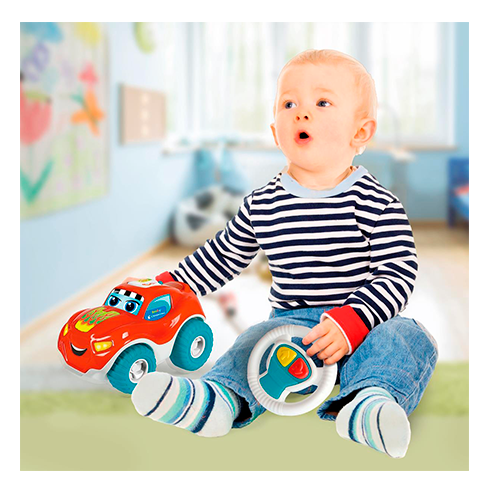CLEMENTONI 67790 Baby Ricky Talking Car