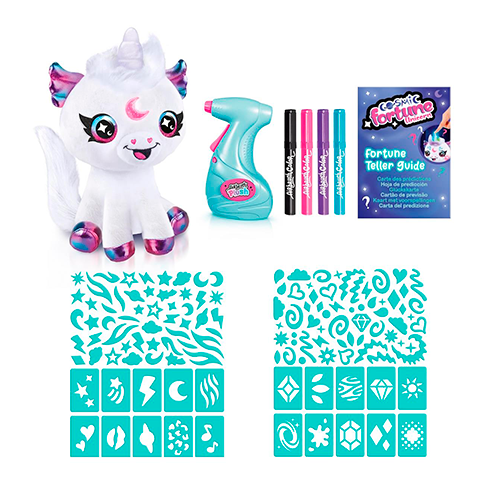 CANAL TOYS AIR028 Airbrush Plush Paint Your Magic Unicorn