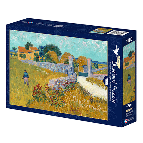 BLUEBIRD F-60351 Puzzle 1000 Pcs Vincent Van Gogh - Ferme en provence