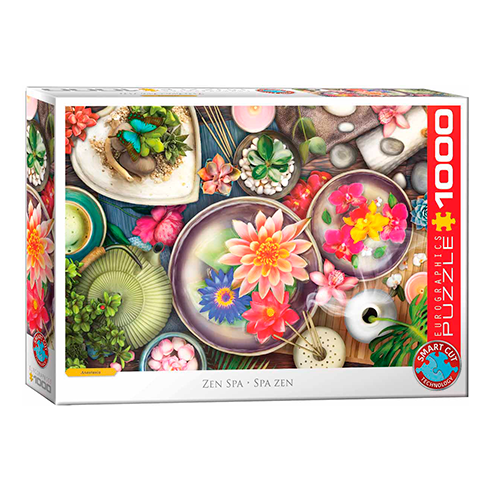 EUROGRAPHICS 6000-6141 Puzzle 1000 Pcs Zen Spa by Anastasia