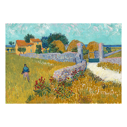 BLUEBIRD F-60351 Puzzle 1000 Pcs Vincent Van Gogh - Ferme en provence
